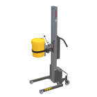 Lift and convey the drum to its destination. 