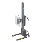 Raise and lower the vacuum tool electrically by pressing the operating button.  

Centre the vacuum unit over the item. 

Activate the vacuum unit (which automatically shuts off once it is pressurised) and lift and convey the item to its destination. 