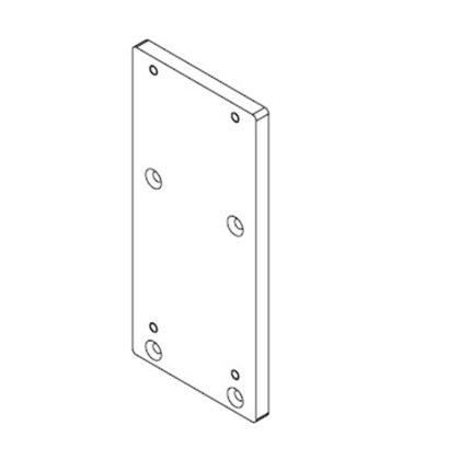 Adapter 120mm sledge to 180mm